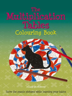 cover image of The Multiplication Tables Colouring Book